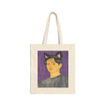 Cute San Cat-Ears Cotton Canvas Tote